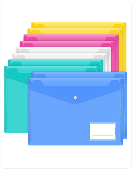 13-2.png Plastic Envelopes Folder - Image 1