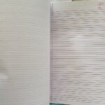 Notebook 4-Line English Interleaf